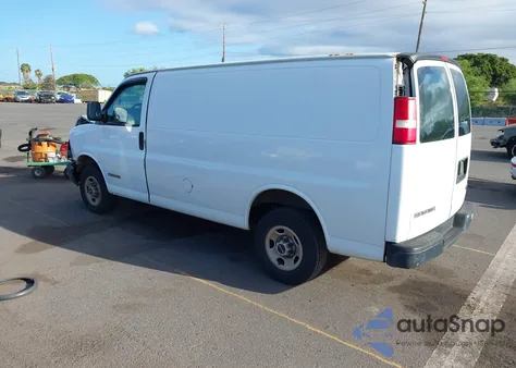 2003 GMC Savana G2500 из США, поврежденный, VIN 1GTGG25U031168172
